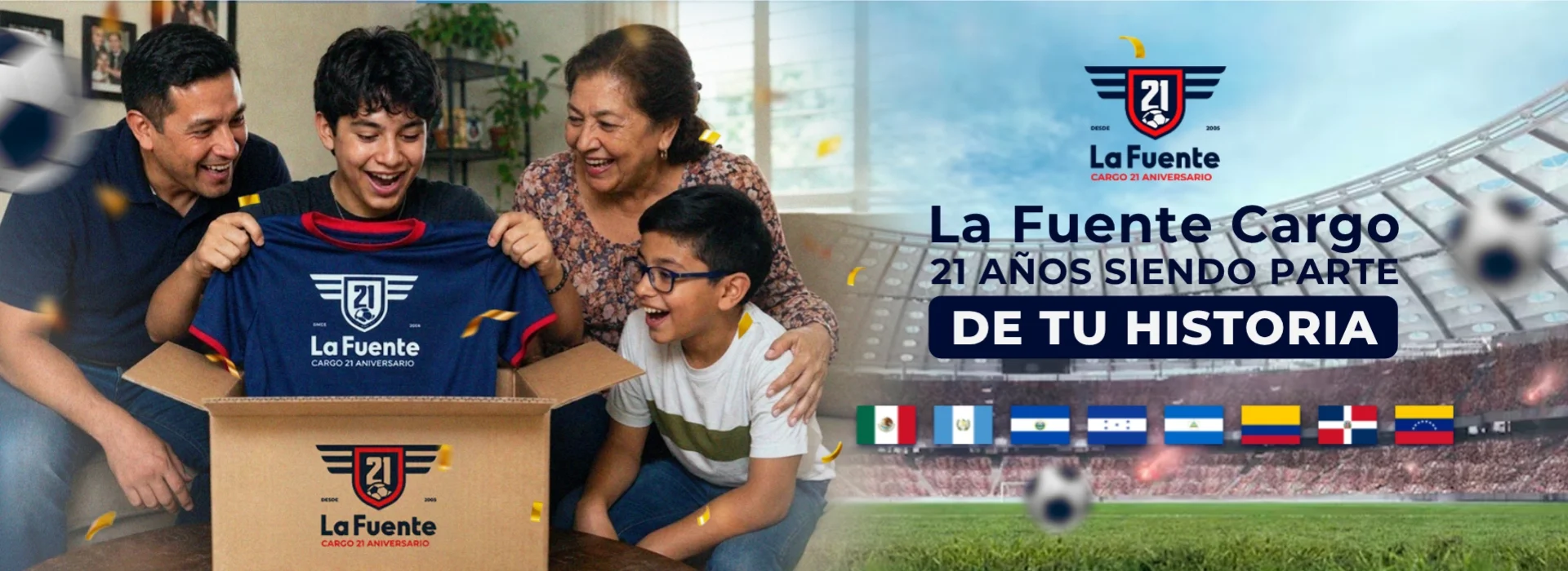 21 años de La Fuente Cargo 21 años de La Fuente Cargo
